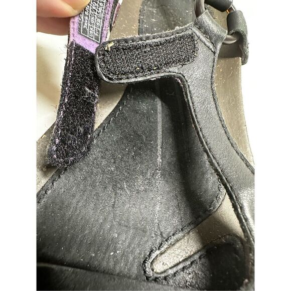 Teva Cabrillo Universal Women's Size 7 Leather Black Strappy Sandals 1002877 - Picture 7 of 13